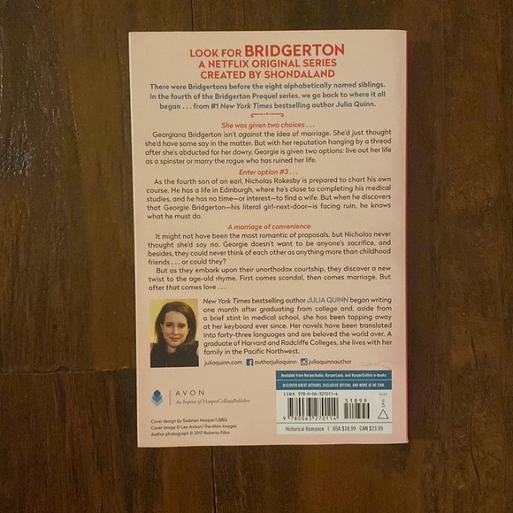 NWT First Comes Scandal a Bridgerton Prequel by Julia Quinn - Picture 2 of 3